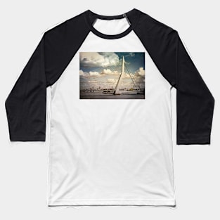 The Erasmusbrug Rotterdam Baseball T-Shirt